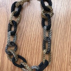 Multicolor chunky chain necklace